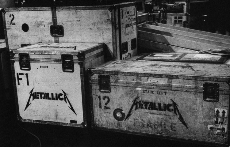 Концертный сетап Metallica